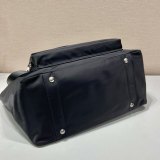 Top Original Nylon Tote Bag for Moms - Spacious Diaper Bag with Inserts & Cup Holders