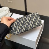 Original Diorstar Hobo Shoulder Bag Black