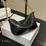 Original Diorstar Hobo Shoulder Bag Black
