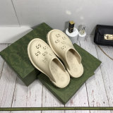 5A Women's Platform Perforated G Sandal