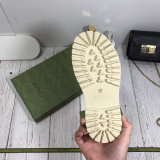 5A Women's Platform Perforated G Sandal