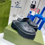 5A Women's Platform Perforated G Sandal