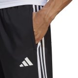 Men's Simple Versatile Printed Logo Trousers Black
