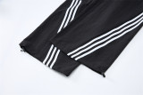 Women's Simple Embroidered Logo Trousers Black 7600