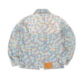 5A Damier Denim Jacket 1AHBE3