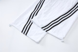 Women's Simple Embroidered Logo Trousers White 7600