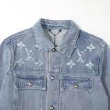 5A Damier Denim Jacket 1AGINF