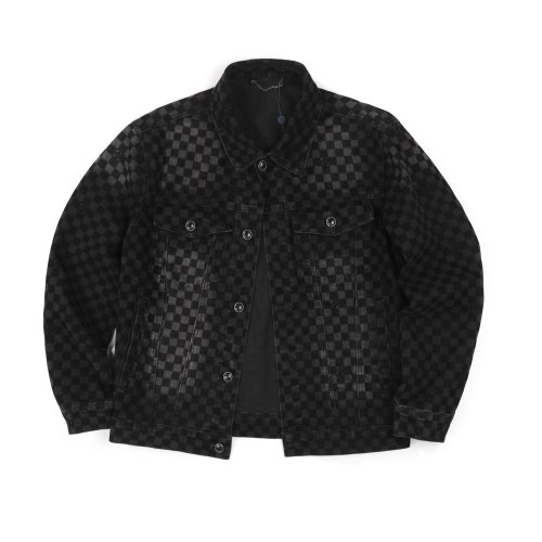 5A Damier Denim Jacket 1AHBDU