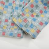 5A Damier Denim Jacket 1AHBE3