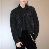 5A Damier Denim Jacket 1AHBDU