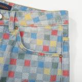 5A Denim Jeans Pants Heavy Duty Hardware Slim Fit 1AHBE3