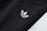 Women's Simple Embroidered Logo Trousers Black 7600