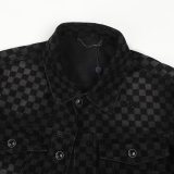 5A Damier Denim Jacket 1AHBDU