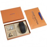 5A Two-Tone Buckle Dual Belt Gift Set 41130