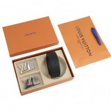 5A Two-Tone Buckle Dual Belt Gift Set 41130