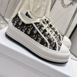 5A Walk'n'Dior Sneakers Embroidered Canvas