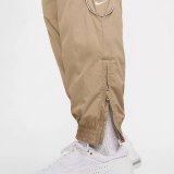 Men's Simple Embroidered Logo Pant Khaki FB8621