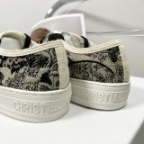 5A Walk'n'Dior Sneakers Embroidered Canvas