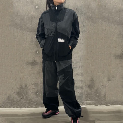 Men Women Simple Embroidered Logo Pant Black HJ4179