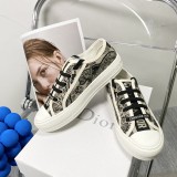 5A Walk'n'Dior Sneakers Embroidered Canvas