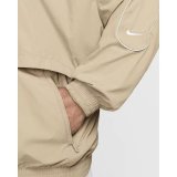 Men's Simple Embroidered Logo Jacket Khaki FB8622
