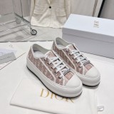 5A Walk'n'Dior Sneakers Embroidered Canvas