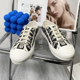 5A Walk'n'Dior Sneakers Embroidered Canvas