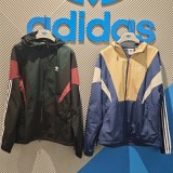 Men Women Simple Logo Hooded Jacket Black Green KC3125