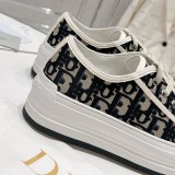 5A Walk'n'Dior Sneakers Embroidered Canvas