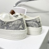 5A Walk'n'Dior Sneakers Embroidered Canvas