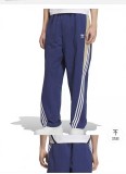 Men Women Simple Logo Pants Blue KC3132