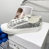 5A Walk'n'Dior Sneakers Embroidered Canvas