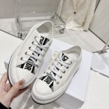 5A Walk'n'Dior Sneakers Embroidered Canvas