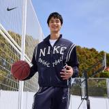 Men's Printed Logo Jacket Blue 9968