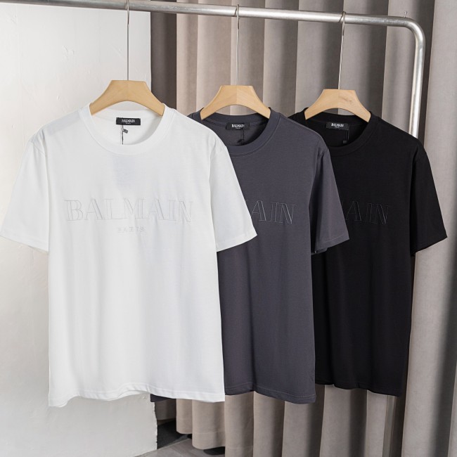 Original 25SS Cotton Simple Embroidered Logo T-Shirt