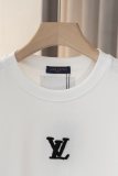 Original 25SS Cotton Simple Flocked Logo T-Shirt