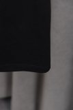 Original 25SS Cotton Simple T-shirt With Pocket Black