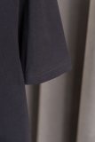Original 25SS Cotton Simple Embroidered Logo T-Shirt