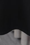Original 25SS Cotton Simple T-shirt With Pocket Black