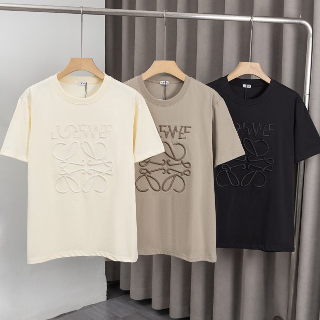 Original 25SS Cotton Simple Embroidered Logo T-Shirt