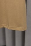 Original 25SS Cotton Simple Embroidered Logo T-Shirt