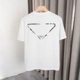 Original 25SS Cotton Simple Embroidered Logo T-Shirt