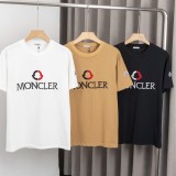 Original 25SS Cotton Simple Embroidered Logo T-Shirt