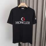 Original 25SS Cotton Simple Embroidered Logo T-Shirt