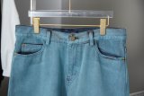 5A Embroidered Logo Jeans Blue