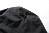 5A Men's Embroidered Logo Waterproof Hooded Jacket