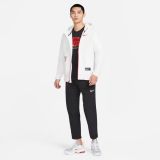 5A CNY Simple Versatile Hooded Jacket White FD4063