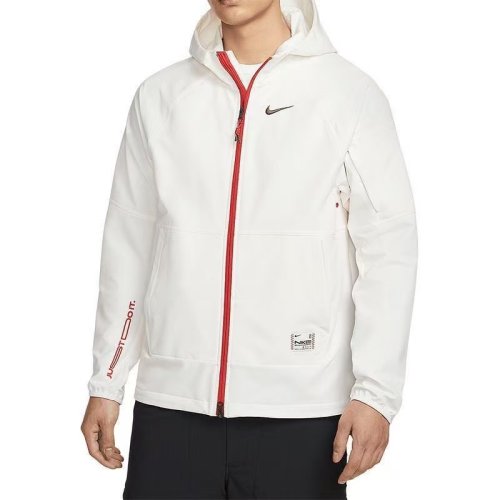5A Simple Versatile Hooded Jacket White IB5492