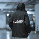 5A CNY Simple Versatile Hooded Jacket Black FD4063