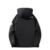 5A Men's Embroidered Logo Waterproof Hooded Jacket